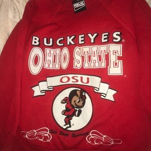 VINTAGE ohio state university sweatshirt